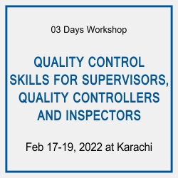 QUALITY CONTROL SKILLS FOR SUPERVISORS, QUALITY CONTROLLERS & INSPECTORS